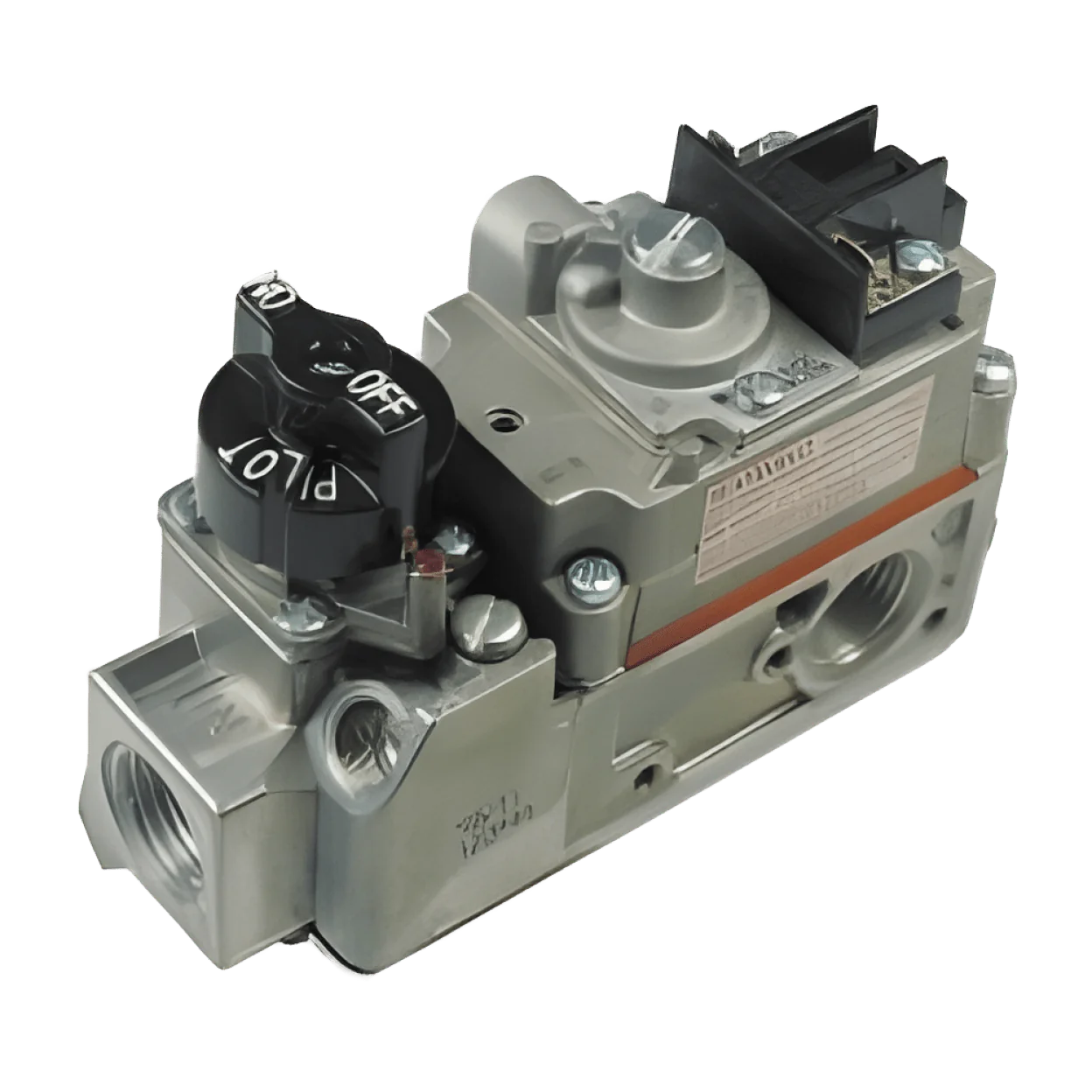 ROBERTSHAW Robertshaw 710-402 Low Capacity Gas Valve, 1/2 x 3/4 in, 0.5 psi, Pilot Ignition, 240000 Btu/hr
