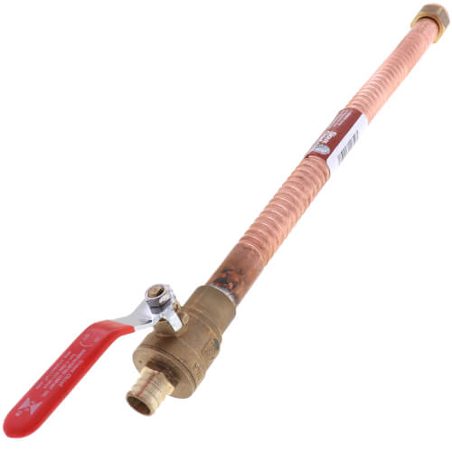 SIOUX CHIEF Sioux Chief 634XG418FP PowerPEX Water Heater Connector Straight Flex 3/4 inch x 3/4 inch