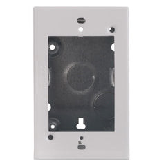 WIREMOLD Wiremold 5748WH Switch and Receptacle Box 1-Gang 4-5/8 Length x 2-7/8 Width