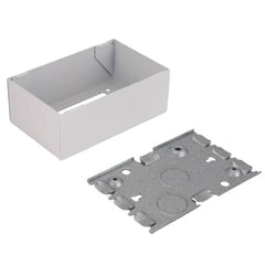 WIREMOLD Wiremold 5748WH Switch and Receptacle Box 1-Gang 4-5/8 Length x 2-7/8 Width
