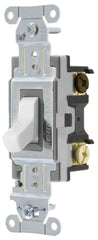 HUBBELL Hubbell CSB420W SWITCH, SPEC, 4W, 20A 120/277V, B+S, WH