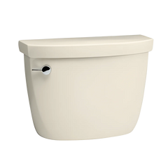 Kohler K-4166-96 Cimarron 1.28 gpf AquaPiston Flush Toilet Tank with Lid, Biscuit