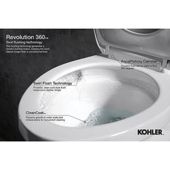 Kohler K-4143-96 Corbelle 1.28 gpf Toilet Tank Biscuit