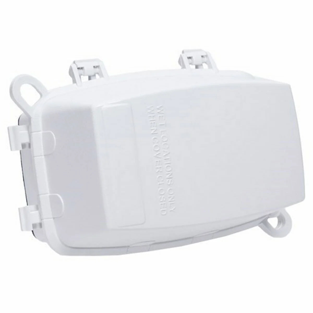 INTERMATIC Intermatic WP1100WC 1-Gang Receptacle In-Use Cover, Horizontal / Vertical, 2-3/4 Deep - White