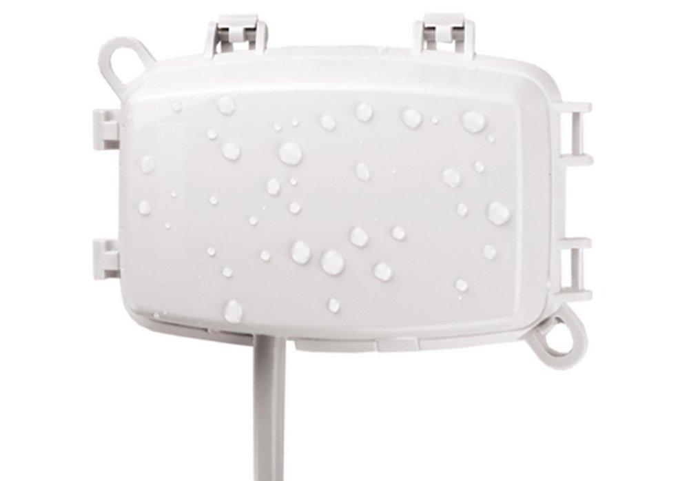 INTERMATIC Intermatic WP1100WC 1-Gang Receptacle In-Use Cover, Horizontal / Vertical, 2-3/4 Deep - White