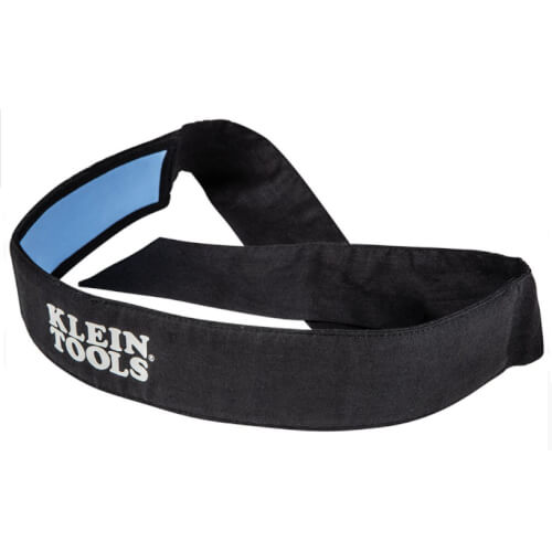 KLEIN TOOLS Klein 60123 Cooling Bandana, Black Power 2-Inch x 35.5-Inch