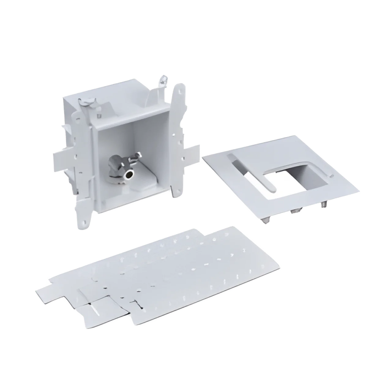 OATEY Oatey 37901 Moda 3/8 In. Quarter-Turn F1960 PEX Connection Toilet Supply Box