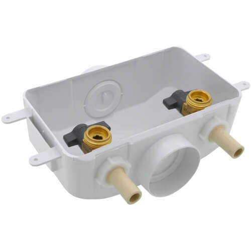 OATEY Oatey 38102 Centro II Quarter-Turn CPVC Connection Washing Machine Supply Box