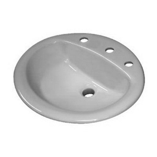SLOAN Sloan 3873802 SS3802 Standard Drop-In Sink 8 C'Set
