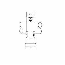 ABB ABB C-105-3/4 C105-3/4 KIN GALV COND STRAP 3/4 in