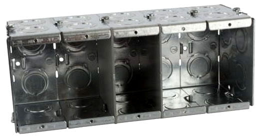 ABB ABB GW-535-G Gangable Masonry Box 111.7 cu-in Capacity 3-3/4 x 9-3/16 x 3-1/2