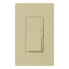 LUTRON Lutron DVFSQ-FH-IV Diva 3-Speed Fan Control and Light Switch, Single-Pole/3-Way, 1.5A Fan/1A LED, Clamshell Packaging