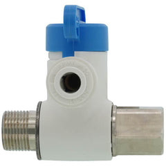 John Guest ASVPP1LF 3/8 x 3/8 x 1/4 in. Male Compression x Compression x OD Tube Lever Handle Angle Supply Stop Valve