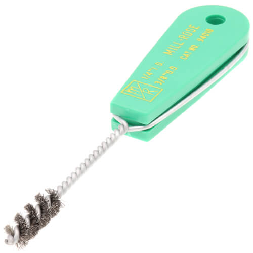 MILL-ROSE Mill-Rose 94010 Refrigeration Brush 3/8 OD Single Spiral Crimped Wire Replacement MPN