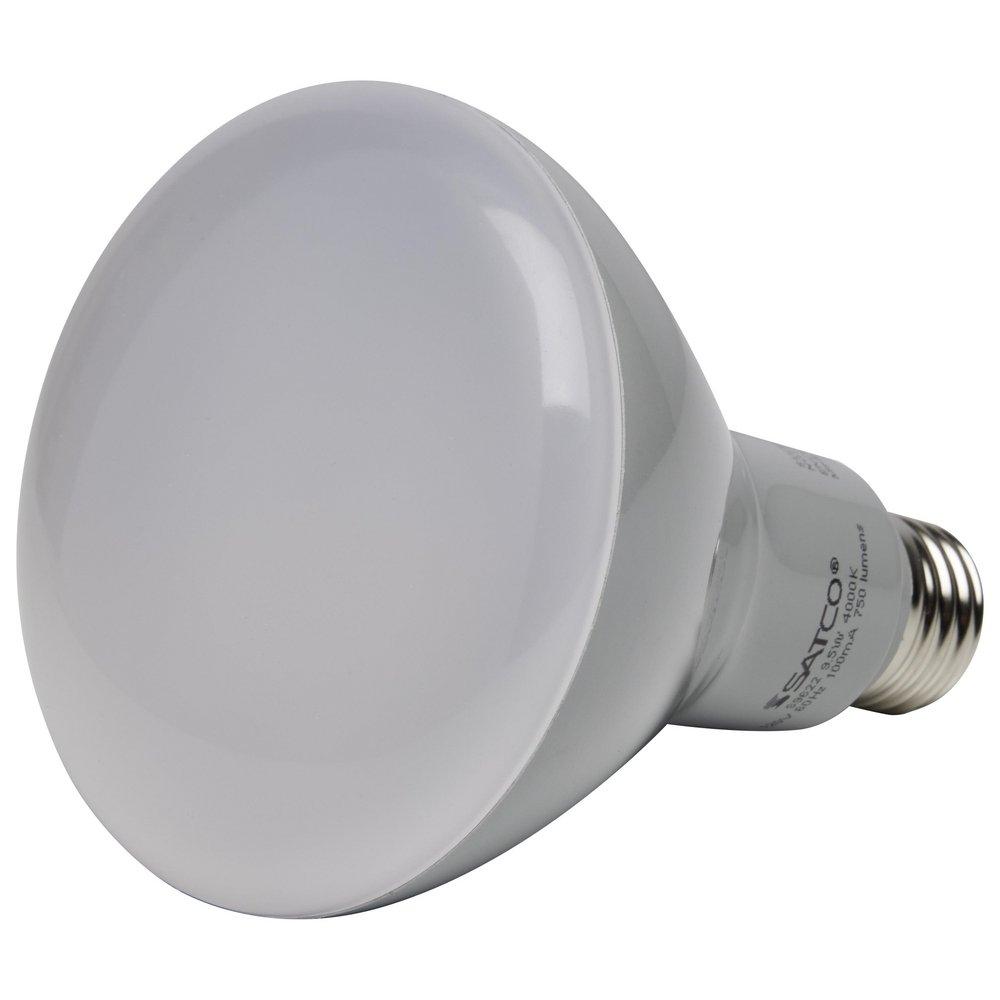 SATCO-NUVO SATCO S9620 9.5W BR30 Dimmable LED Light Bulb with Medium Base