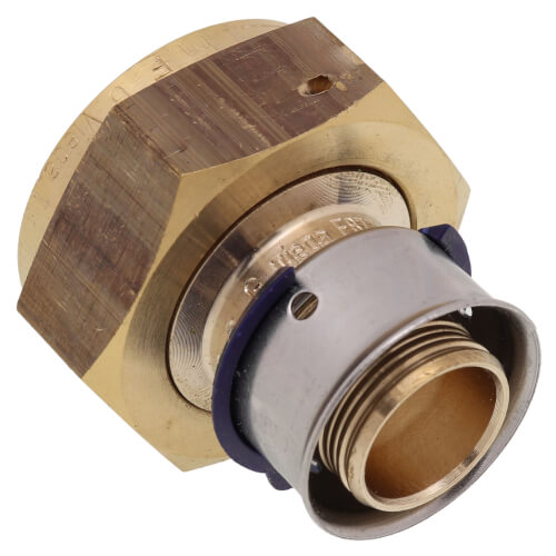 VIEGA Viega 96140 PureFlow Tail Piece, 3/4 x 1 in Nominal, Press x Female Union BSP End Style