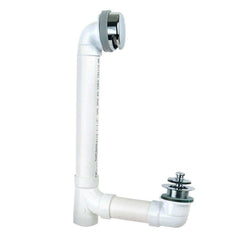 Watco 550-PP-PVC-CP Model 550 24 in. Plastic Push-Pull Drain in Chrome Plated