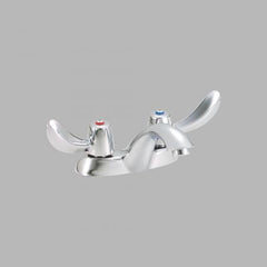 DELTA FAUCET Delta Faucet 21C142 Commercial 21C: Two Handle Centerset Bathroom Faucet - Less Pop-Up