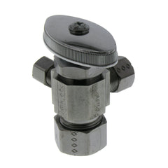 BrassCraft CR1900LXC1 Multi-Turn Dual Outlet Supply Angle Stop 1/2 x 3/8 x 1/4 in