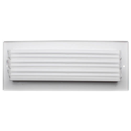 HART & COOLEY Hart & Cooley 703922 3-Way Steel Sidewall/Ceiling Register 12 x 4 in