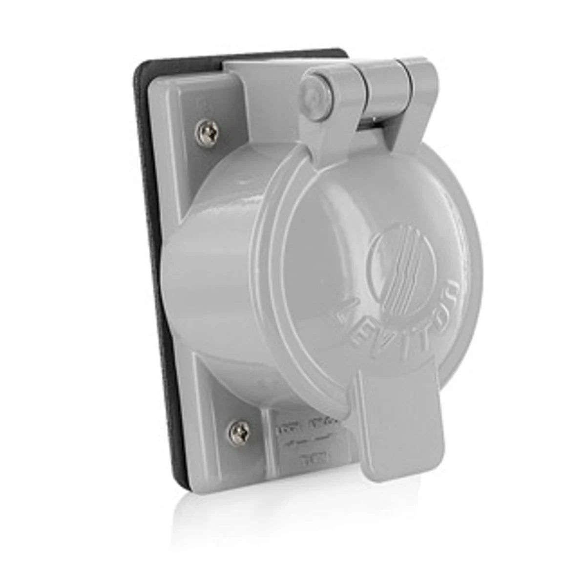 LEVITON Leviton 7770 Cover Plate for 50A Single Receptacles, 2.15 Inch Dia (Each)