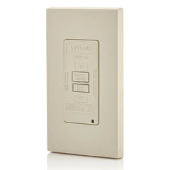 Leviton GFRBF-T Self-Test Blank Face GFCI Receptacle, 20A - 125V - Light Almond