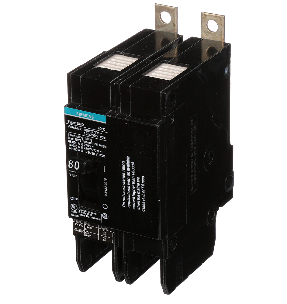 SIEMENS BQD280 CIRCUIT BREAKERS