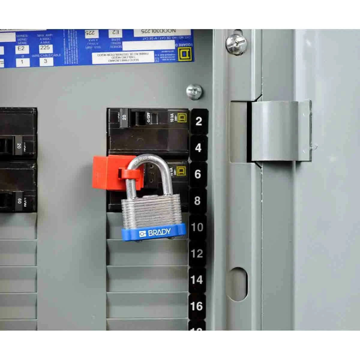 BRADY Brady 65397 No Hole Circuit Breaker L/O 480/600 Volt