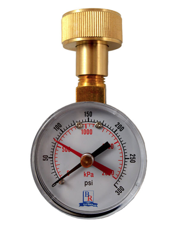 BLUE RIBBON BRWT300 PRESSURE GAUGES