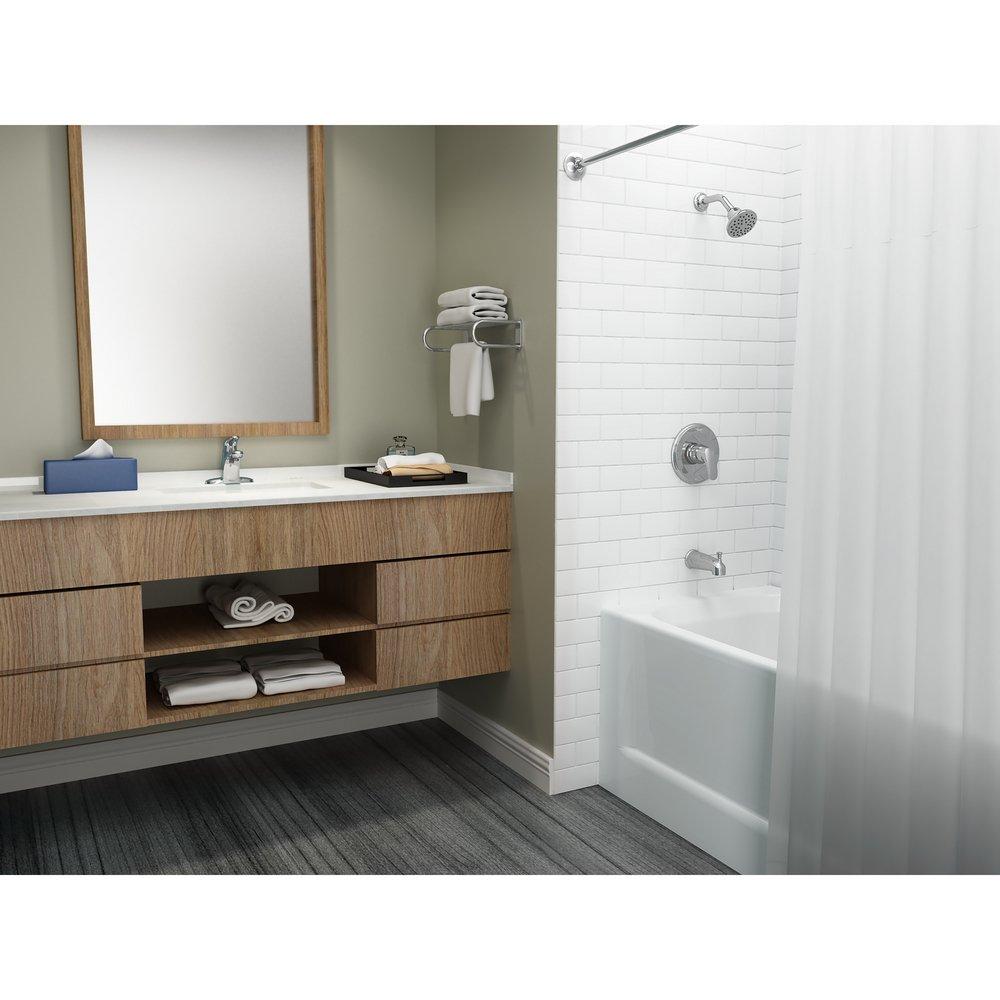 AMERICAN STANDARD American Standard 7075.004.002 Colony Pro Single Handle Centerset Bathroom Sink Faucet 1.2 gpm