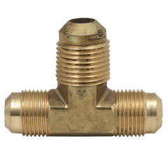 BrassCraft 44-6 Flare Tee, 3/8 Inch, Brass (Not For Potable Water)