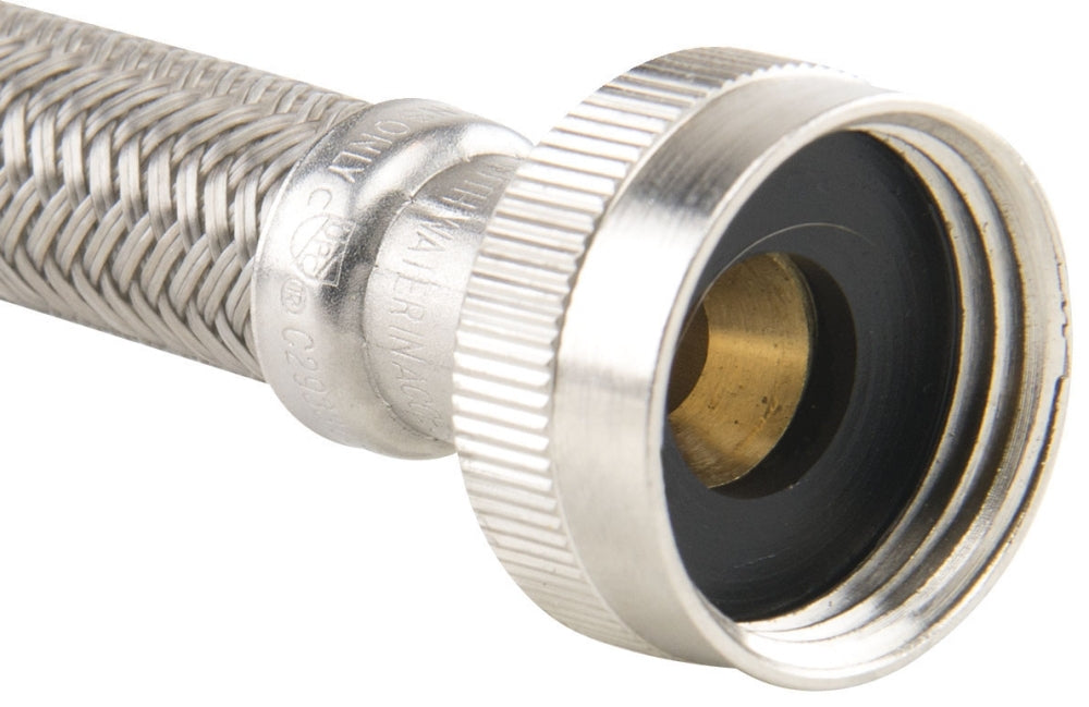 BRASSCRAFT Brasscraft BL12-60WAP Speedi Plumb Plus Washing Machine Connector 125 PSI 60 in FHT x FHT