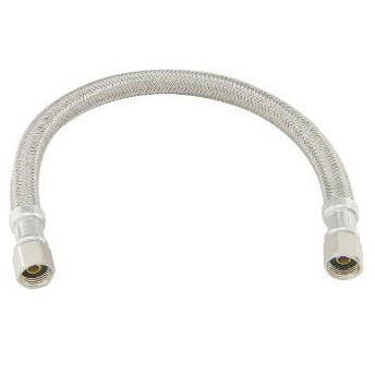 BRASSCRAFT BrassCraft B0-12IMF Speedi Plumb PLUS 1/4 x 12 in. Braided PVC Ice Maker Flexible Water Connector