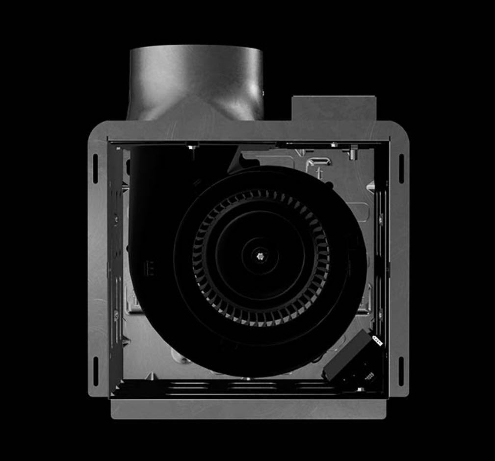 BROAN-NUTONE Broan-NuTone PTE1115RK Evolve Premium Exhaust Fan 110/130/150 Selectable Cfm .6 Sones 6 Duct