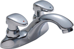 DELTA FAUCET Delta Faucet 86T1153 Teck® Two Handle Centerset Metering Bathroom Sink Faucet in Chrome