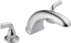 DELTA FAUCET Delta Faucet BT2710 Foundations Two Handle Roman Tub Faucet in Chrome (Trim Only)