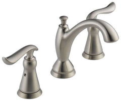 DELTA FAUCET Delta Faucet 3594-SSMPU-DST Linden Two Handle Widespread Bathroom Faucet