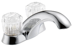 DELTA FAUCET Delta Faucet 2502LF Classic Two Handle Centerset Bathroom Sink Faucet