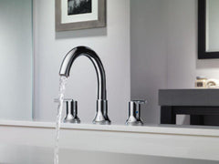 DELTA FAUCET Delta Faucet T2759-CZ Trinsic Two Handle Roman Tub Faucet in Champagne Bronze Trim Only