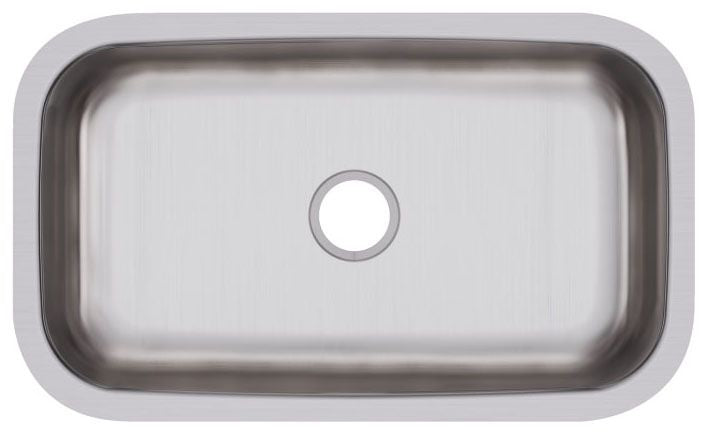 ELKAY Elkay DCFU2816 Kitchen Sink 18 Gauge 28 in L x 15-3/4 in W x 8 in D Bowl