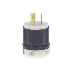 LEVITON Leviton 2331 20 Amp 277 Volt NEMA L7-20P 2P 3W Locking Plug
