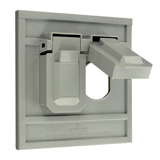 LEVITON 4986-GY WALL BRACKETS & PARTS