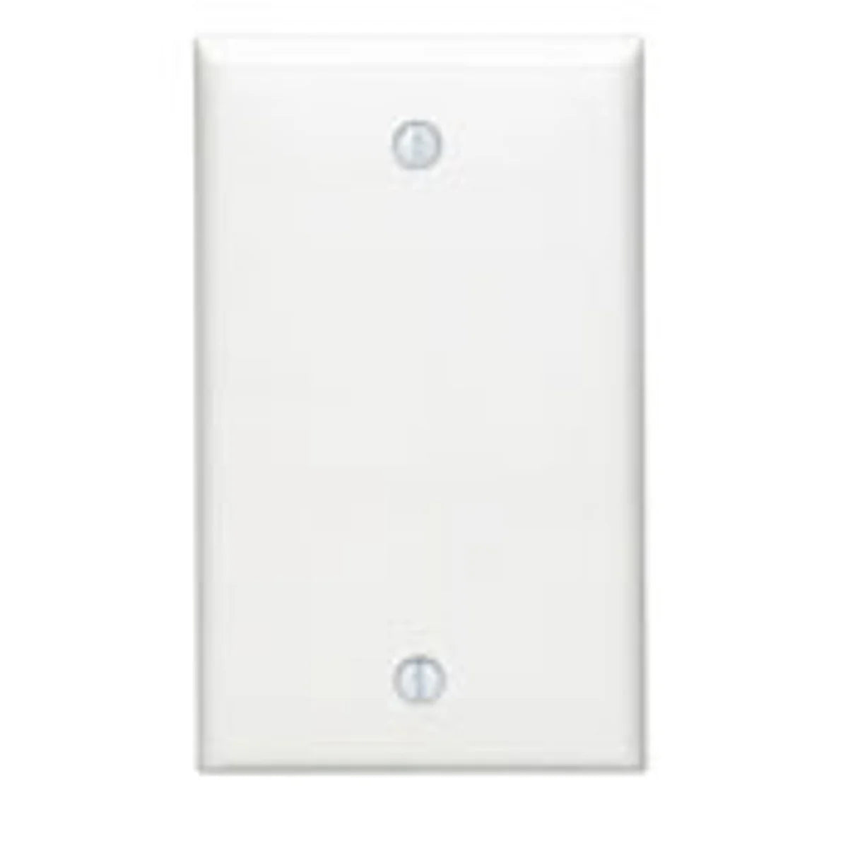 LEVITON Leviton 80714-E 1-Gang No Device Blank Wallplate Standard Size Thermoplastic Nylon Black