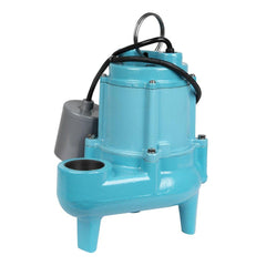Little Giant 509412 9SC Series 2/5 HP 115V Submersible Sewage Pump with Float