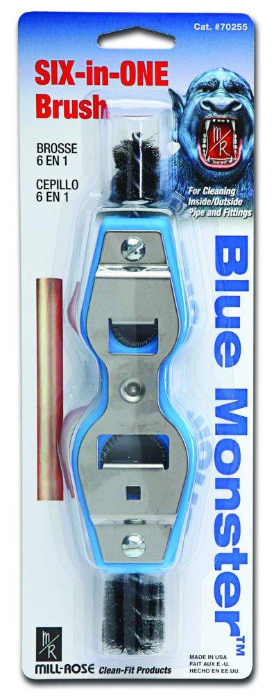 MILL-ROSE Mill-Rose 70255 Blue Monster 6-In-1 Tube Brush 1/2 x 3/4 in ID