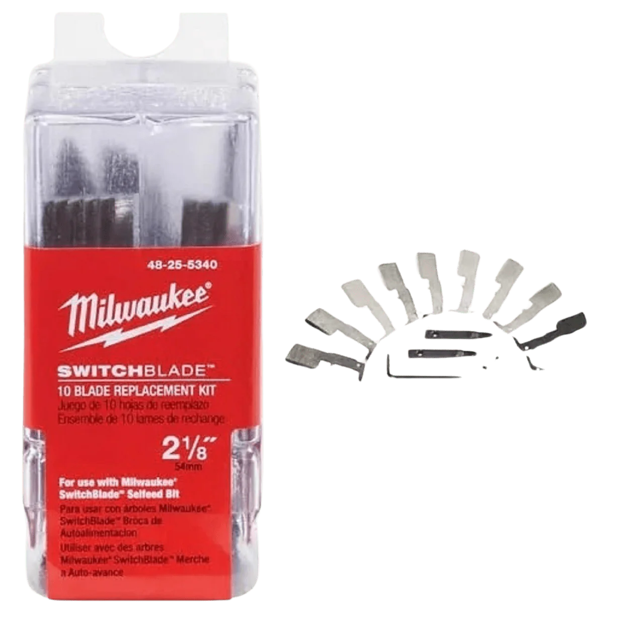 MILWAUKEE Milwaukee 48-25-5320 1-3/8 in. SwitchBlade 10 Blade Replacement Kit