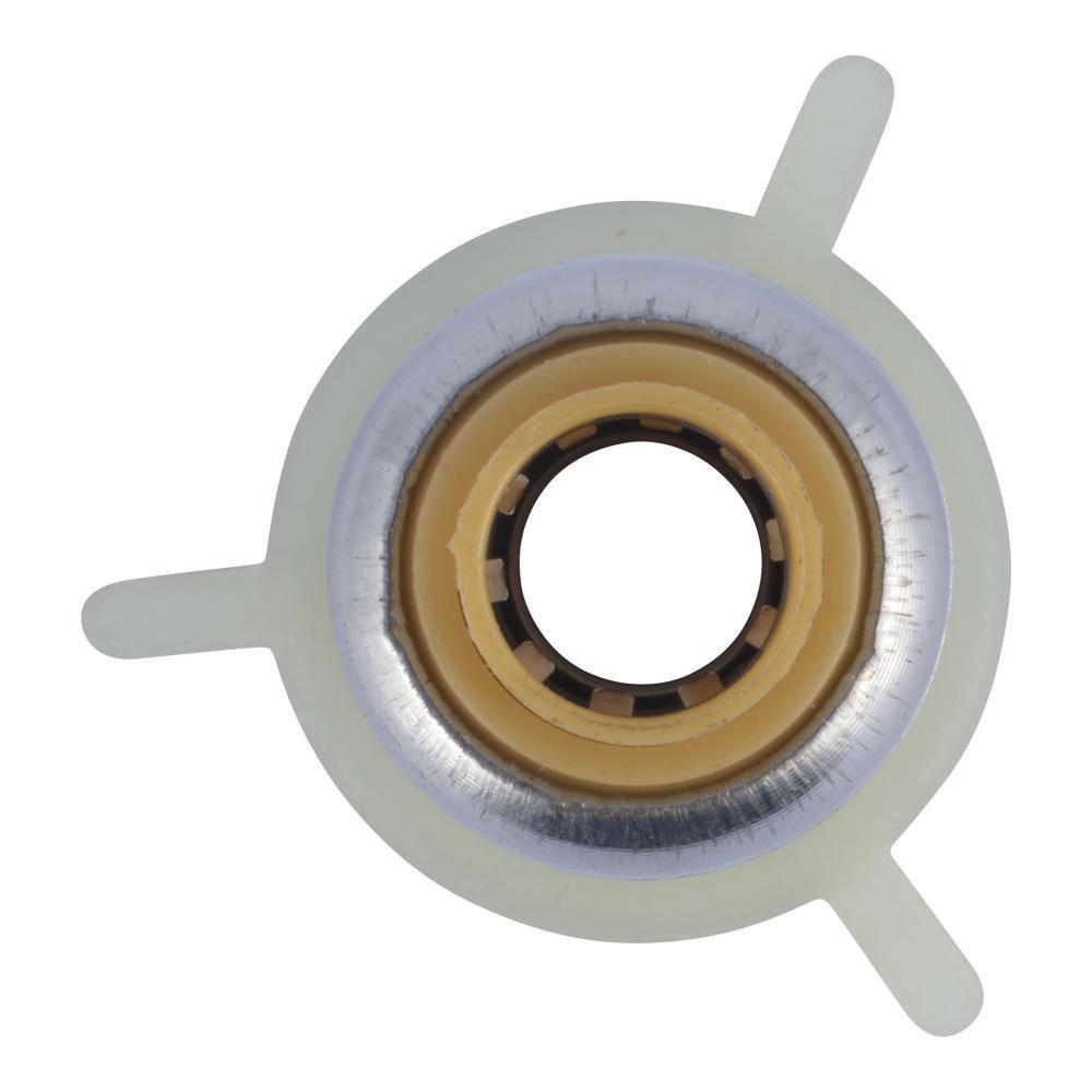 SHARKBITE SharkBite U3525LF 1/4 x 1/2 in. Push x Threaded Brass Water Supply Fitting SU3525LF