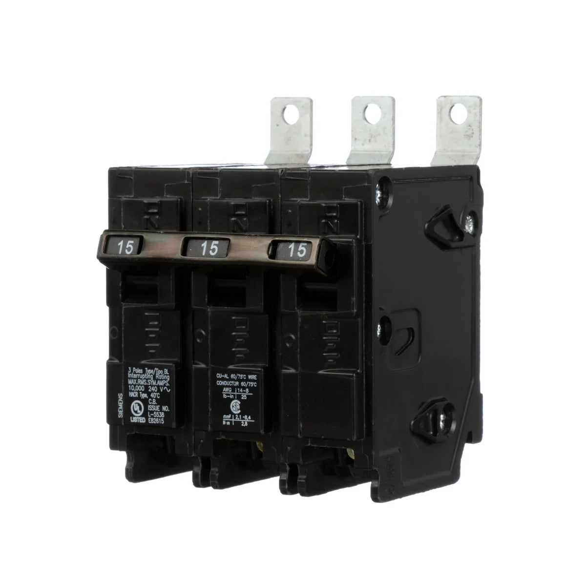 SIEMENS B315 CIRCUIT BREAKERS