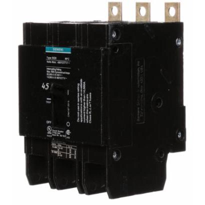 SIEMENS Siemens BQD345 Circuit Breaker 45 Amp 480 VAC 14 kA