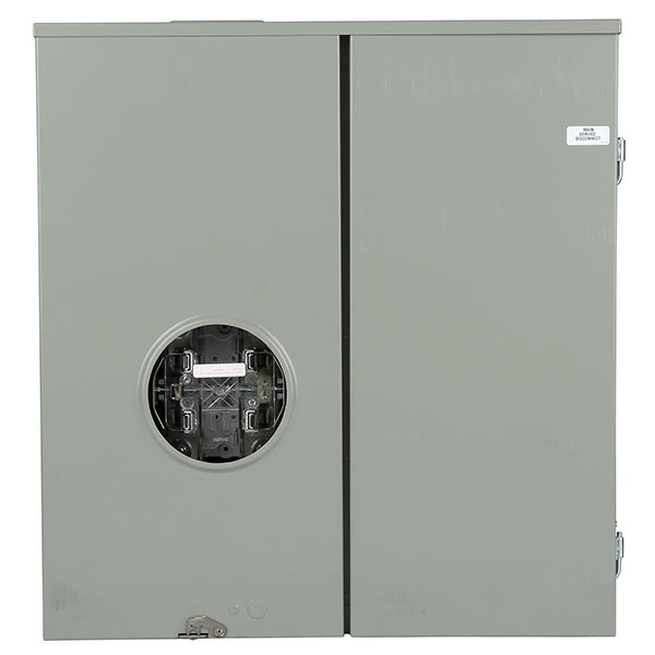 SIEMENS Siemens MM0404L1400RLM 120/240 VAC 400 Amp 1-Phase 22 kA 3-Wire 2-Circuit Ringless Meter Main